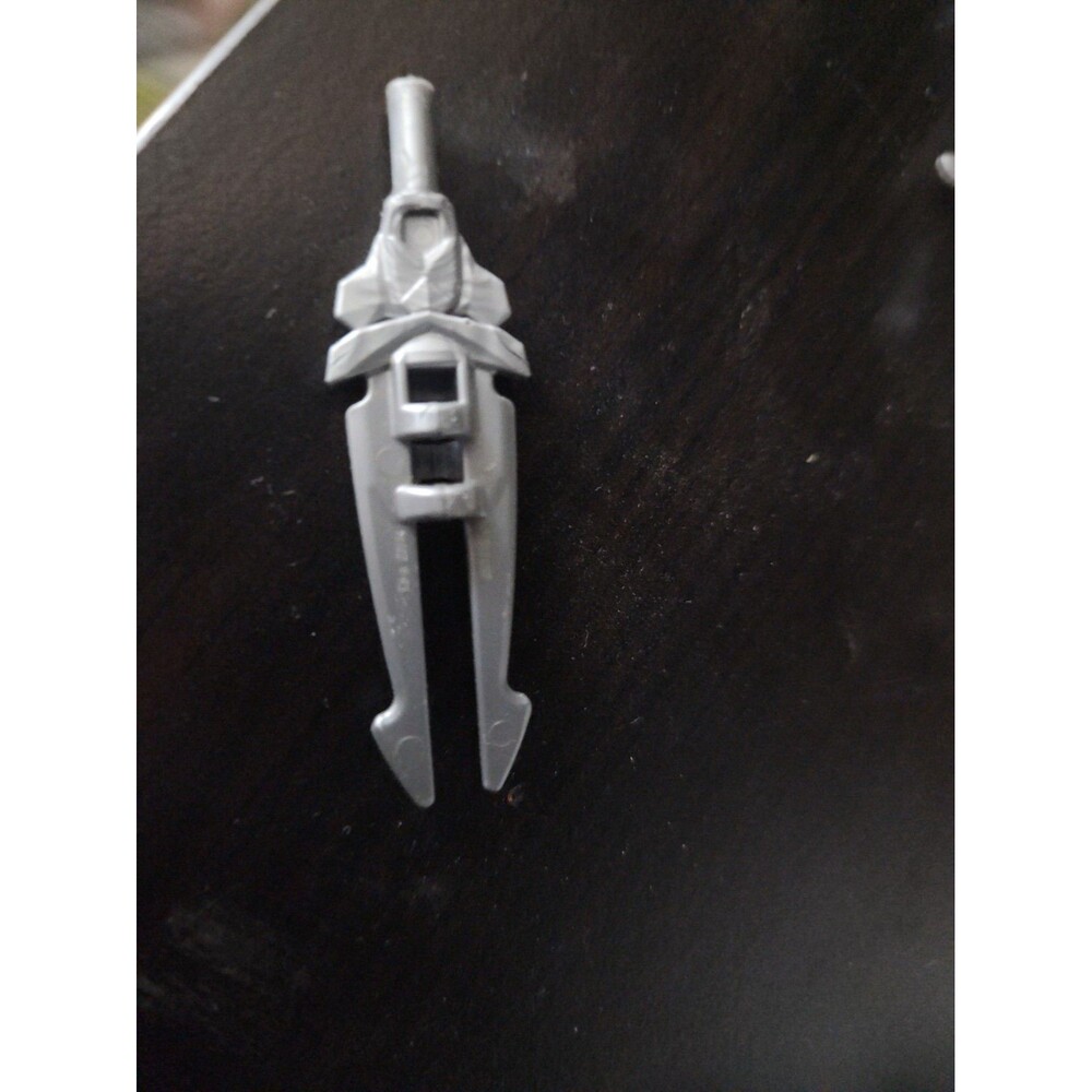LEGO Part Flat Silver Sword Double Blade with Bar Holder